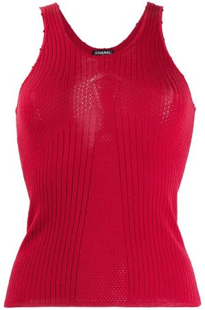 Pre-Owned 2004's knitted tank top