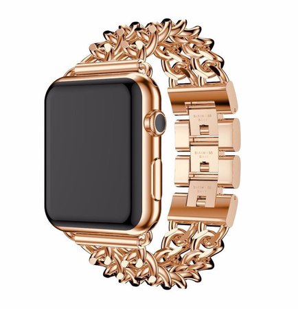gold chain apple watch