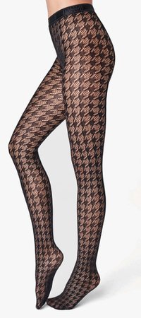 houndstooth tights