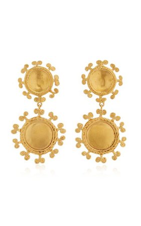 Sue Doble 24k Gold-Plated Earrings By Cano | Moda Operandi