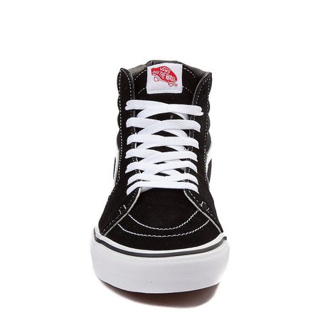 Vans Sk8 Hi Skate Shoe - Black / White | Journeys