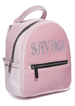 The Loser's Shopping Guide — Pink Velvet Savage Backpack