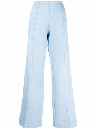 Palm Angels side-stripe wide-leg Trousers - Farfetch