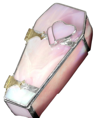 pink coffin box