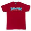 blue and red thrasher shirt - Google Search