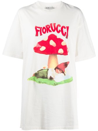 Fiorucci Mushroom T-shirt Dress - Farfetch