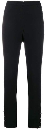 Pre-Owned high waist tailored trousers