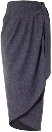 Meem Label Blake Grey Tulip Skirt