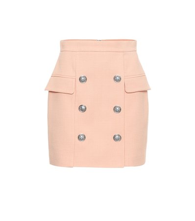 Cotton miniskirt