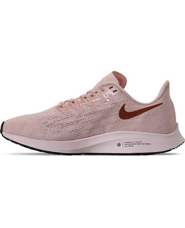 Nike Women's Air Zoom Pegasus 36 Holiday Sparkle Running Sneakers from Finish Line & Reviews - Finish Line Athletic Sneakers - Shoes - Macy's pink