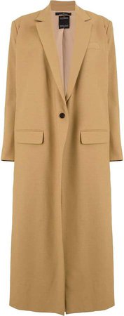 Rokh one-button long coat