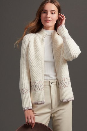 Pilcro Madison Sweater Jacket | Anthropologie