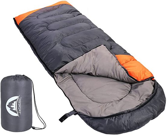 Amazon.com : Sleeping Bag 3 Seasons (Summer, Spring, Fall) Warm & Cool Weather - Lightweight,Waterproof Indoor & Outdoor Use for Kids, Teens & Adults for Camping Hiking, Backpacking and Survival (Emerald Green) : Sports & Outdoors