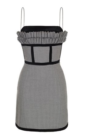 Rasario | Checkered Mini Dress