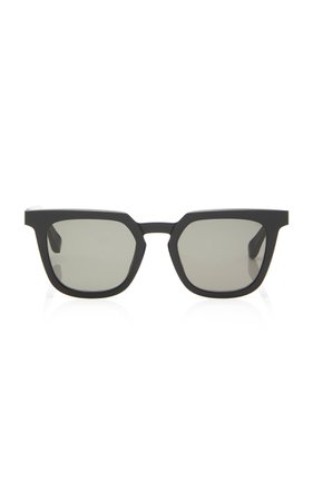 MYKITA Raw Acetate Round-Frame Sunglasses