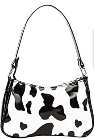 cow print purse