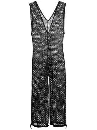 Wolford broderie-anglaise Cotton Jumpsuit - Farfetch
