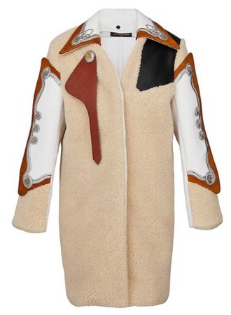 Louis Vuitton manteau de mouton