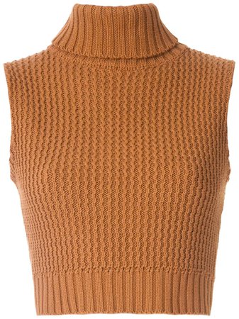 Olympiah Arabe knitted cropped top - FARFETCH