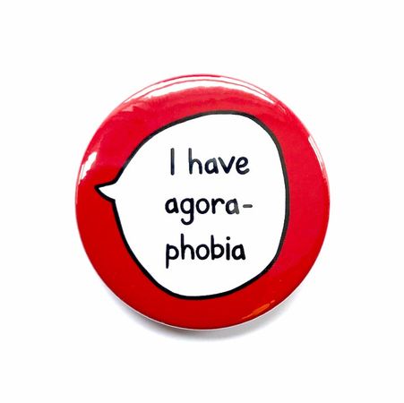 I have agoraphobia || sootmegs.etsy.com