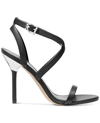 Michael Kors Women's Asha Crisscross Ankle-Strap Dress Sandals & Reviews - Sandals - Shoes - Macy's