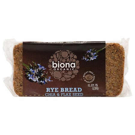 Biona Organic Rye Bread - Βιολογικό Ψωμί Σίκαλης Ολικής Άλεσης 500γρ | NGT