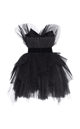 black puffy dress kpop
