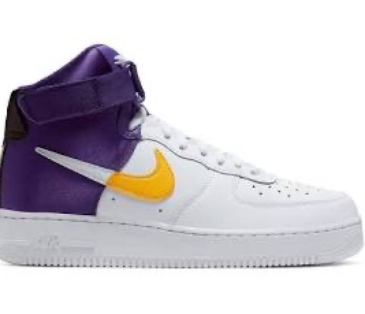 Lakers Air Force 1’s