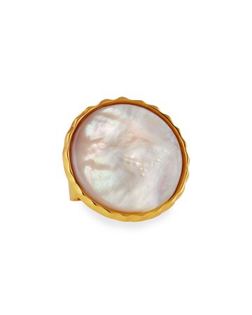 NEST Jewelry Mother-of-Pearl Statement Ring