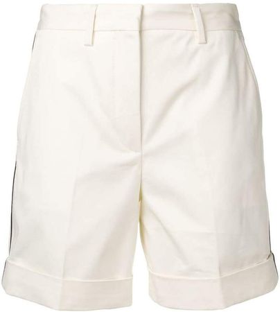 side-stripe tailored shorts