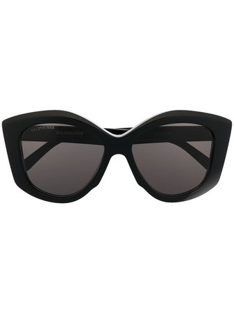 Balenciaga Eyewear Dynasty oversized geometric-frame sunglasses - FARFETCH