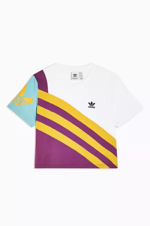 '90s Sport Crop T-Shirt by adidas White