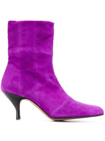 Purple Stouls Lola Ankle Boots | Farfetch.com