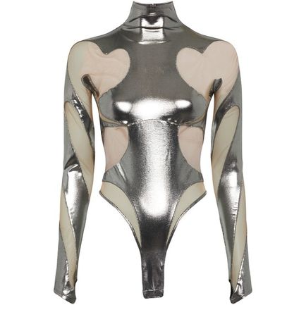Women's Illusion bodysuit | MUGLER | 24S
