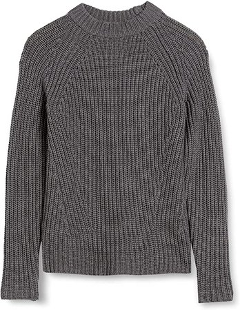 Amazon.com: Amazon Brand - Goodthreads Women's Relaxed Fit Cotton Shaker Stitch Mock Neck Sweater, Camel Heather, X-Large: Clothing