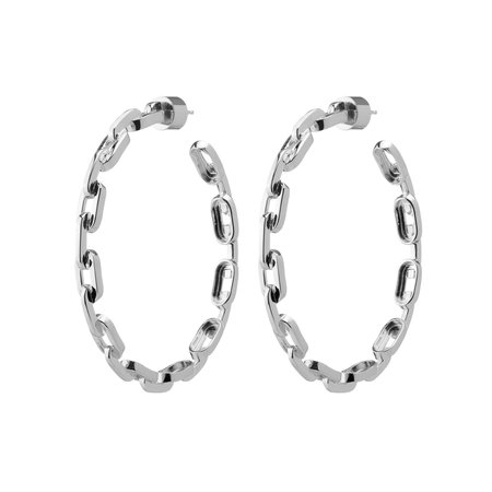 2" Chain Link Hoops – Jennifer Fisher