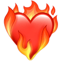 ❤️‍🔥 Heart on Fire Emoji (Apple)