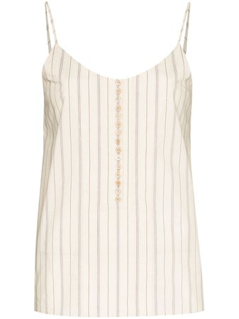 Chloé Striped Camisole Top Ss20 | Farfetch.com