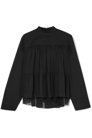 Chloé | Crepon blouse | NET-A-PORTER.COM
