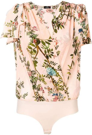 floral print bodysuit