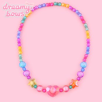 6%DOKIDOKI Colorful Rainbow Toy Necklace