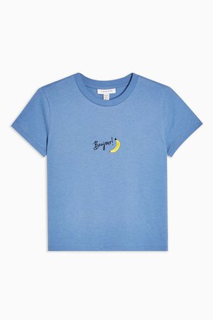 PETITE Blue Banana T-Shirt | Topshop