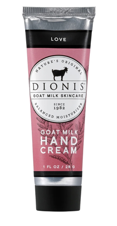 dionis natural goat milk hand cream