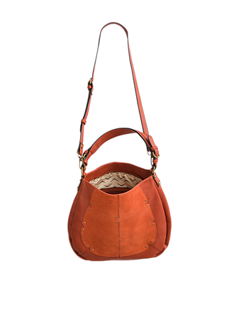 Moda Luxe Ellory Suede Hobo Bag purse