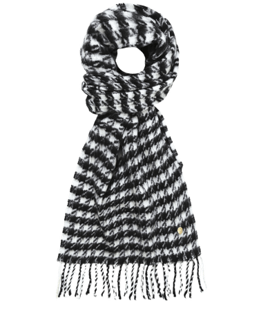 HOLLAND COOPER - Houndstooth HC Chelsea Scarf