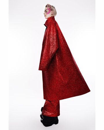 Jivomir Domoustchiev Glitter Coat - Collection V