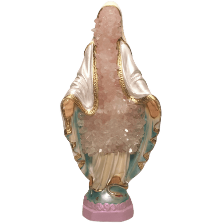 rose quartz statue