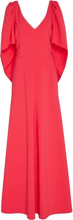Draped Cady Gown