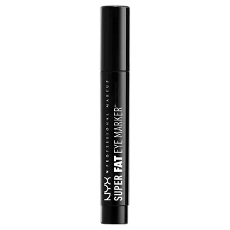 NYX Professional Makeup Super Fat Eye Marker Carbon Black - 0.10oz : Target