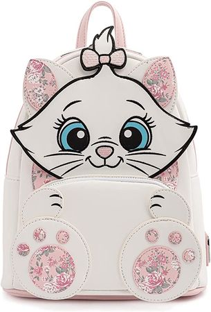 Amazon.com: Loungefly Disney Marie Floral Footsy Womens Double Strap Shoulder Bag Purse : Clothing, Shoes & Jewelry